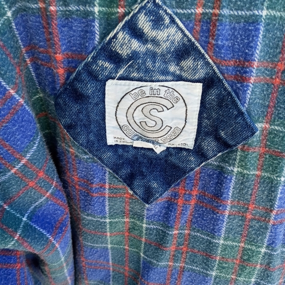 Vintage acid wash denim coat - Picture 2 of 9